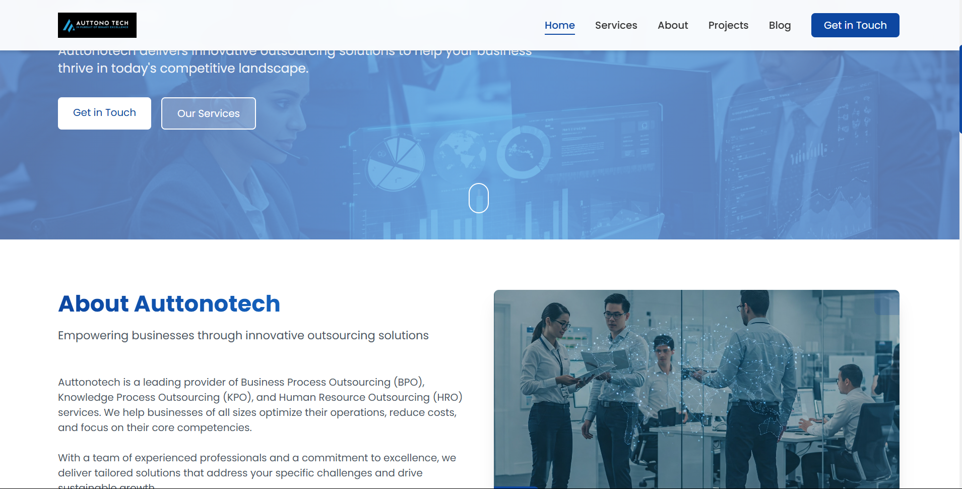 AUTTONOTECH - Corporate website